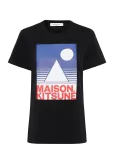 Maison Kitsune - Blue Anthony Burrill 4 Classic Tee-Shirt - L&uuml;hikeste varrukatega - M