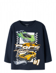Name It - Nmmjunior Hotwheels Ls Nreg Top Box Mat - Pikkade varrukatega T-s&auml;rgid - 98