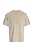 Jack & Jones - Jorfrederiksberg Monogram Tee Ss Cn Sn - L&uuml;hikeste varrukatega - XXL