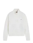 Tommy Hilfiger - Chenille High-Nk Sweater - Pulloverid - 128
