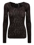 Wolford - Infinite Rose Net Long Sleeves - Pikkade varrukatega - M