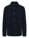 Reiss - Banstead Ls Button Through Brushed Overshirt - Villased jakid - S