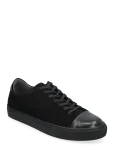 Sneaky Steve - Lescape Suede Shiny Total Black - Madala s&auml;&auml;rega tossud - 44
