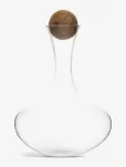 Sagaform - Nature  Wine Carafe With Oak Stopper - Veinikarahvinid ja dekanterid - 2 L