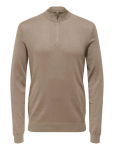 ONLY & SONS - Onswyler Life Reg 14 Half Zip Knit Noos - Poolpika lukuga džemprid - XS