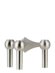STOFF Nagel - Nagel Candle Holder - Brushed Chrome - K&uuml;&uuml;nlajalad - 6.9X10.2CM