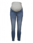 Mamalicious - Mlmendez Slim Frayed 7/8 Jeans Cur - Kehasse hoidvad - 50
