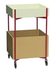 H&uuml;bsch - Fresh Trolley - Ratastega lauad - 42X41XH68CM