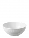 Aida - Relief - Salatsk&aring;l Porcel&aelig;n White 1 Stk 25 Cm - Salatikausid - ONE SIZE