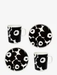 Marimekko Home - Unikko Breakfast Set 2Pcs M+P - Kohvitassid - ONE SIZE