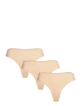 Under Armour - Ua Pure Stretch No Show Thong -Solid 3Pk - Stringid - XL