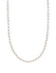 Nialaya - Mini Pearl Choker With Silver - Kaelakeed - ONE SIZE 51 cm