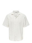 ONLY & SONS - Onsdani Crochet Ss Shirt Noos - L&uuml;hikeste varrukatega - XXL