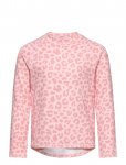 Geggamoja - Uv Sweater Pink Leo - Uv Tops - 134-140