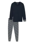 Schiesser - Long Pyjamas, Midnight Blue - Casual Essentials - Pyjamas - 5XL