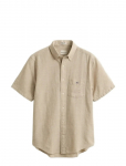 Gant - Reg Cotton Linen Ss Shirt - L&uuml;hikeste varrukatega s&auml;rgid - L
