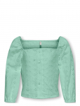 Kids Only - Kogpilea 3/4 Emb Anglaise Shirt Wvn - Pluusid ja tuunikad - 128