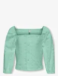 Kids Only - Kogpilea 3/4 Emb Anglaise Shirt Wvn - Pluusid ja tuunikad - 128