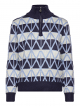 Daily Sports - Argyle Half Neck Pullover Lined - Spordikudumid - XL