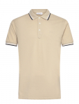 Lindbergh - Polo Pique W. Contrast Piping - L&uuml;hikeste varrukatega - XXXL