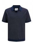 Jack & Jones - Jprcceaston Knit Split Neck Ss Jnr - L&uuml;hikeste varrukatega polos&auml;rgid - 164