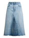 Polo Ralph Lauren - Paneled Denim A-Line Skirt - P&otilde;lveni ja midiseelikud - 28