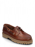 Bianco - Biacapri Boat Shoe Pull Up Leather - Madalad kingad - 41