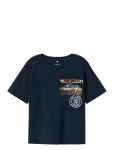 Name It - Nmmjorge Hotwheels Nreg Ss Top Box Sky - L&uuml;hikeste varrukatega - 98