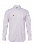 Lyle & Scott - Jacquard Stripe Shirt - Vabaaja s&auml;rgid - L