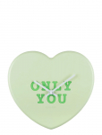 KARLSSON - Wall Clock Heart Candy Soft Green - Kellad - H:27CM