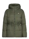 Tommy Jeans - Tjw Hooded Midi Puffer Jacket - Polsterdatud jakid - XS