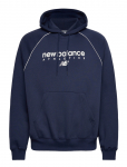 New Balance - Linear Graphic Fleece Hoodie - Spordi kapuutsiga pusad - M