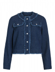 Vila - Vioaklynn O-Neck L/S Denim Jacket - Kardiganid - 42