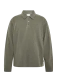 WOOD WOOD - Wwthiago Polo 25395 - Pikkade varrukatega kootud polos&auml;rgid - S