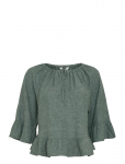 MSCH Copenhagen - Mschviana Ginia 2/4 Top - Linased s&auml;rgid - M