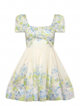 Malina - Vanda Pouf Sleeve Mini Dress - L&uuml;hikesed kleidid - 44