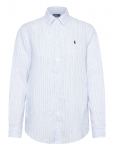 Polo Ralph Lauren - Classic Fit Striped Linen Shirt - Pikkade varrukatega - XL
