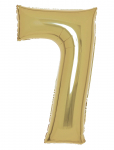 IPK - Number Foil 7 White Gold 86 Cm - Laste s&uuml;nnip&auml;ev - 0