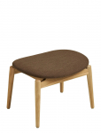 House Nordic - Lova - Footrest, Oak, Natural/Brown - Taburetid ja pingid - 43X53.5X38CM