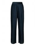 Selected - Slfelma Hw Wide Plisse Pant B - Lai jalg - 40