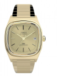 Timex - Men's Automatic Gold Tone Champagne Dial Pf Expansion Band - Analoogkellad - 34 MM