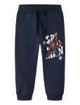 Name It - Nmmfloyd Spider Nreg Swe Pants Bru Mar - Dressip&uuml;ksid - 92