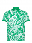 Polo Ralph Lauren - Custom Slim Fit Tropical Mesh Polo Shirt - L&uuml;hikeste varrukatega - M