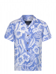 Polo Ralph Lauren - Classic Fit Tropical-Print Linen Shirt - L&uuml;hikeste varrukatega s&auml;rgid - M