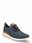 Hush Puppies - Men's Advance Knit Laceup - Navy Blue Knit - &Auml;ritossud - 40.5