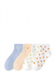 Lindex - 4-Pack High Ankle Socks - L&uuml;hikese s&auml;&auml;rega sokid - 39/41