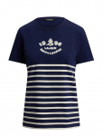 Lauren Ralph Lauren - Cotton Jersey-Knt-T-Shirt - L&uuml;hikeste varrukatega - L
