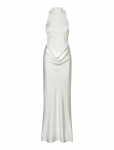 ROTATE - Satin Maxi Train Dress - Maksikleidid - 38
