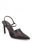 Calvin Klein - Ess Stiletto 90 Sling Pol Lth - Kontsaga slingback-kingad - 41