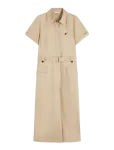 Tommy Hilfiger - Chino Utility Midi Ss Dress - P&otilde;lveni ja midi - 42